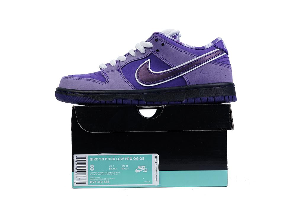 PKGod Concepts X Sb dunk purple Lobster retail materials ready to ship